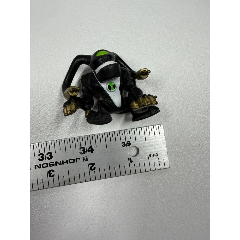 Ben 10 Feedback Action Figure Omniverse Cartoon Network Black Green Alien 2 Inch